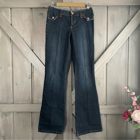 Y2K Cruel Denim Bootcut Jeans size 5L‎ long - Picture 1 of 8